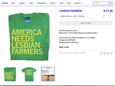 LesbianFarmerTee