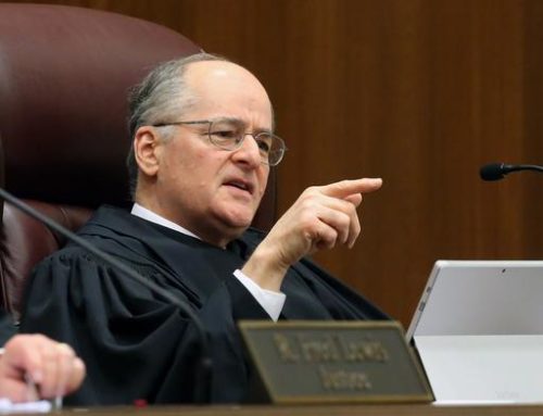 FILE - In this Nov. 10, 2015 file photo, Florida Supreme Court justice Charles Canady speaksin Tallahassee, Fla. Donald Trump has added 10 new names to the list of judges he says he'll choose from to fill Supreme Court vacancies if he’s elected to the White House.