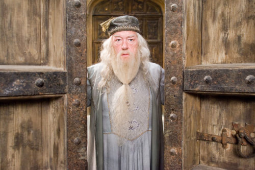 MICHAEL GAMBON as Albus Dumbledore in "Harry Potter and the Order of the Phoenix."