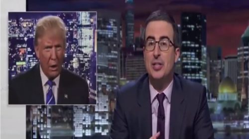 John Oliver takes Donald Trump apart on his show "Last Week Tonight with John Oliver." john oliver donald trump