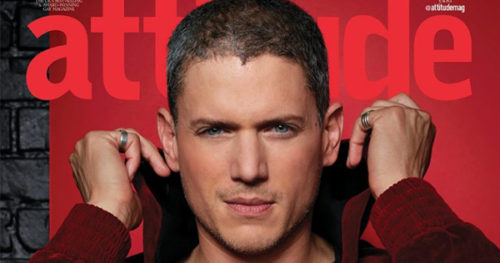 Wentworth Miller, Attitude's Man of the Year. wentworth miller