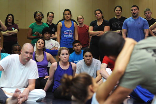 Self-defense class self defense