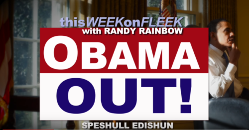 Randy Rainbow Obama interview.