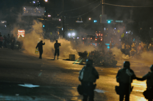 The Justice Department investigated the St. Louis police after the demonstrations in Fergeson. The Department's report suggested creating a diversity council including LGBT people, but the department has not done that yet.