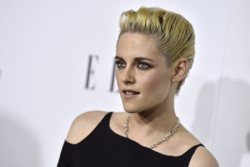 FILE - In this Oct. 24, 2016, file photo, Kristen Stewart arrives at the 23rd annual ELLE Women in Hollywood Awards at the Four Season Hotel in Los Angeles. Stewart used to fight like heck to keep her private life private, including her relationship with her "Twilight" co-star Robert Pattinson, then she came to grips with her celebrity status. The idea, Stewart told People, was to spread acceptance.