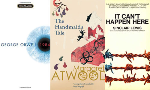 Dystopian novels are selling quickly under a Trump administration. Trump dystopia books