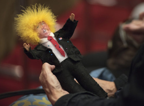 Trump voodoo doll. Donald Trump voodoo doll