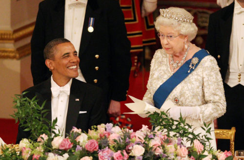 Obama Queen Elizabeth