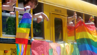 Anti-trans author is petitioning to have two teachers fired for supporting LGBTQ students.