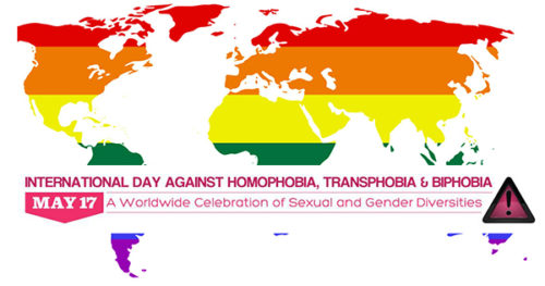 International Day Against Homophobia Transphobia Biphobia