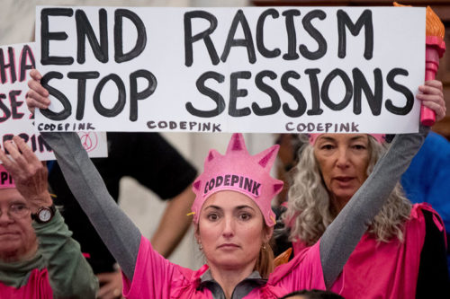 Code Pink Jeff Sessions