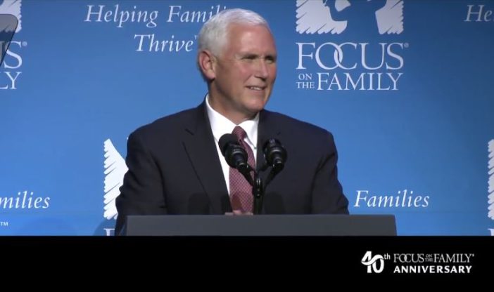 Mike Pence Focus on the Family