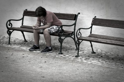 sad child