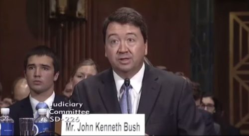 John Bush holds a variety of dangerous ideas. John Bush