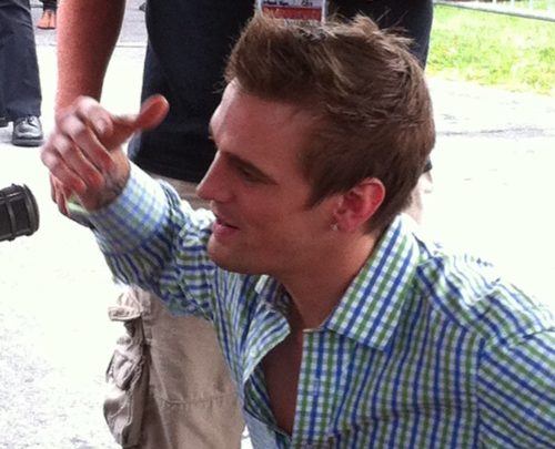 Aaron Carter at the MixTape Festival in 2012.