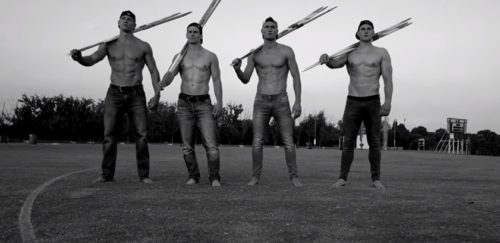 Germany’s Olympic javelin team: Andreas Hofmann, Lars Hamann, Thomas Röhler, and Johannes Vetter.