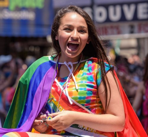 Jazz at NYC Pride in 2016.