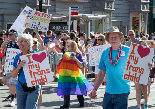 PFLAG trans child
