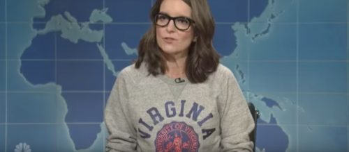 Tina Fey on SNL's Weekend Update