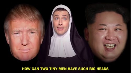 Randy Rainbow tackling the big issues. Randy Rainbow North Korea