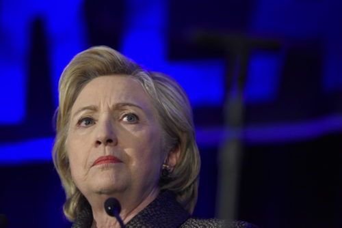 DECEMBER 13 2015: Former Secretary of State Hillary Rodham Clinton spoke at the National Immigration Integration conference.