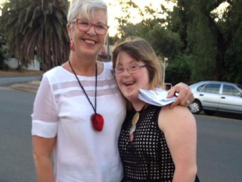 Shea MacDonaugh (right) and her mother Fran.