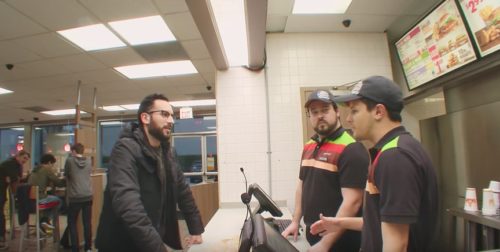 A customer complains about a "bullied" Whopper Jr. at Burger King