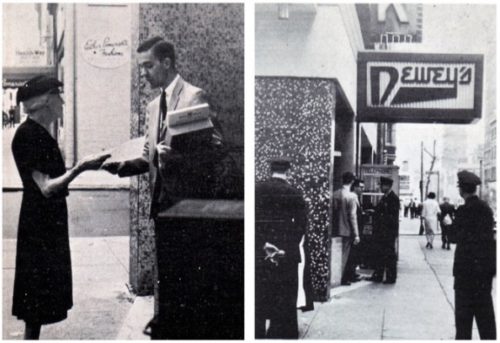 The Dewey's lunch counter sit-in