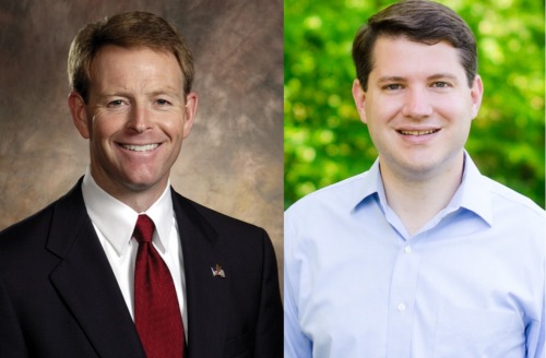 Tony Perkins (left) and Wesley Goodman (right)
