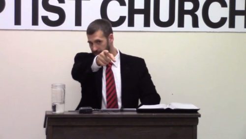 Jacksonville, Florida's Stedfast Baptist Church preacher Adam Fannin