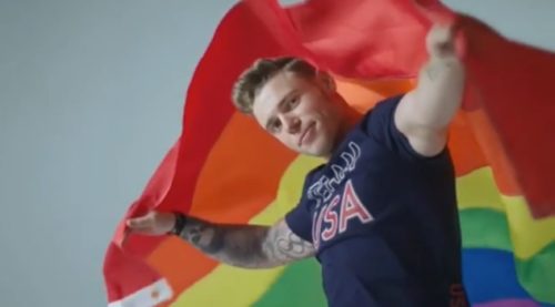 Gus Kenworthy in Head & Shoulders' new commercial