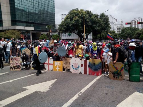 Venezuela protesters