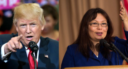 President Trump is calling those who didn't applaud him at the State of the Union unAmerican. Sen. Tammy Duckworth is having none of it. Donald Trump Tammy Duckworth