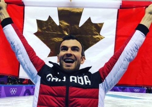 Canadian gold medalist Eric Radford