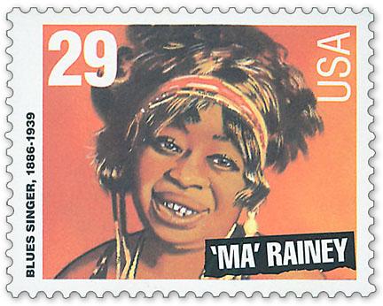 In 1994, the Mother of the Blues was honored with a postage stamp.