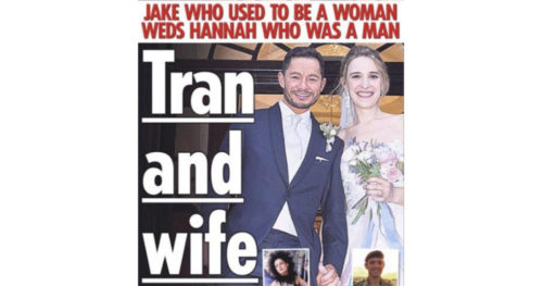 "The Sun" has drawn criticism for this insulting cover the sun transgender cover