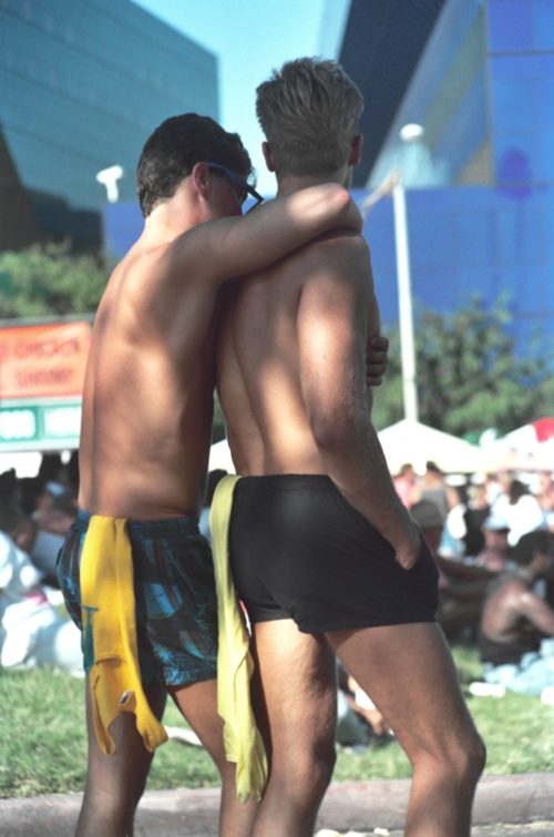 Los Angeles Pride, June 1988, from photographer Alan Light’s extensive street photography collection.