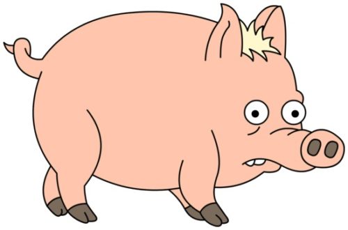 Plopper the Spider Pig