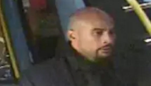 CCTV image of a suspect in a Central London homosphobic attack CCTV image of a suspect in a Central London homosphobic attack