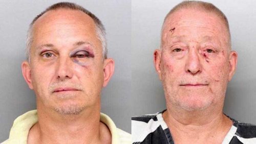 Elmwood Place mayor Bill Wilson and his husband, Bill Smith, were charged with domestic violence and disorderly conduct after getting drunk at Cincinnati Pride. Mugshots of Elmwood Place mayor Bill Wilson and his husband, Bill Smith.