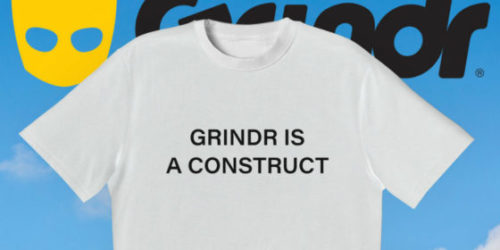 Grindr is selling a "Gender is a construct" t-shirt to troll gay Trump supporter Chadwick Moore. All proceeds will be donated to the National Center for Transgender Equality. Grindr is selling a "Gender is a construct" t-shirt to troll gay Trump supporter Chadwick Moore. All proceeds will be donated to the National Center for Transgender Equality.