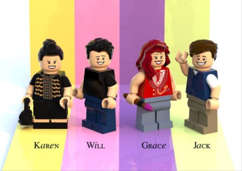 This Will & Grace Lego set could soon be available nationwide.