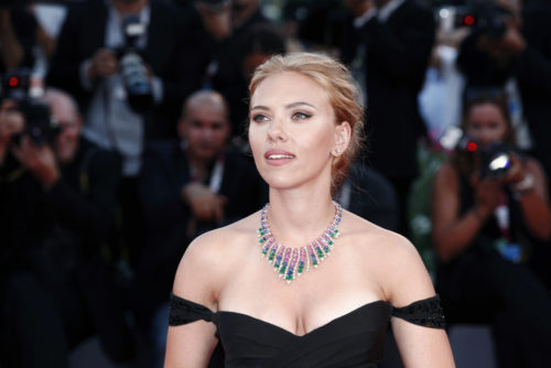 Actress Scarlett Johansson attends 'Under The Skin' Premiere during the 70th Venice Film Festival on September 3, 2013 in Venice, Italy. Actress Scarlett Johansson attends 'Under The Skin' Premiere during the 70th Venice Film Festival on September 3, 2013 in Venice, Italy.