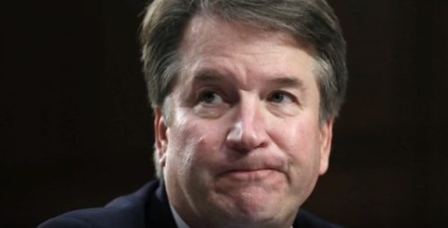 Why does Brett Kavanaugh always look like he just ate bad seafood? Brett Kavanaugh frowns
