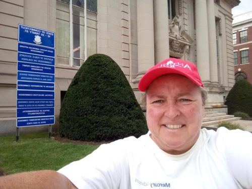 Out lesbian Mary Fay is running for the Connecticut state Assembly.