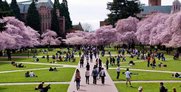 University of Washington made the Campus Pride cut in 2018.