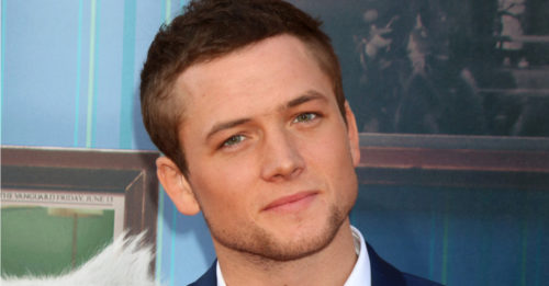 Actor Taron Egerton at the "Sing" Premiere at Microsoft Theater on December 3, 2016 in Los Angeles, CA Actor Taron Egerton