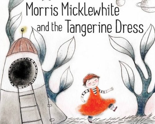 "Morris Micklewhite and the Tangerine Dress" was one of the books burned in the video. "Morris Micklewhite and the Tangerine Dress" was one of the books burned in the video.