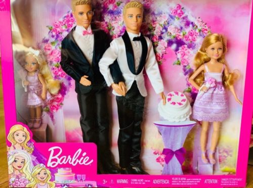 When they couldn't find a same-sex wedding Barbie set, two gay men decided to make their own. When they couldn't find a same-sex wedding Barbie set, two gay men decided to make their own.
