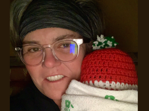 Rosie O'Donnell is welcoming her first grandbaby, Skylar Rose, into the family. Rosie O'Donnell is welcoming her first grandbaby, Skylar Rose, into the family.